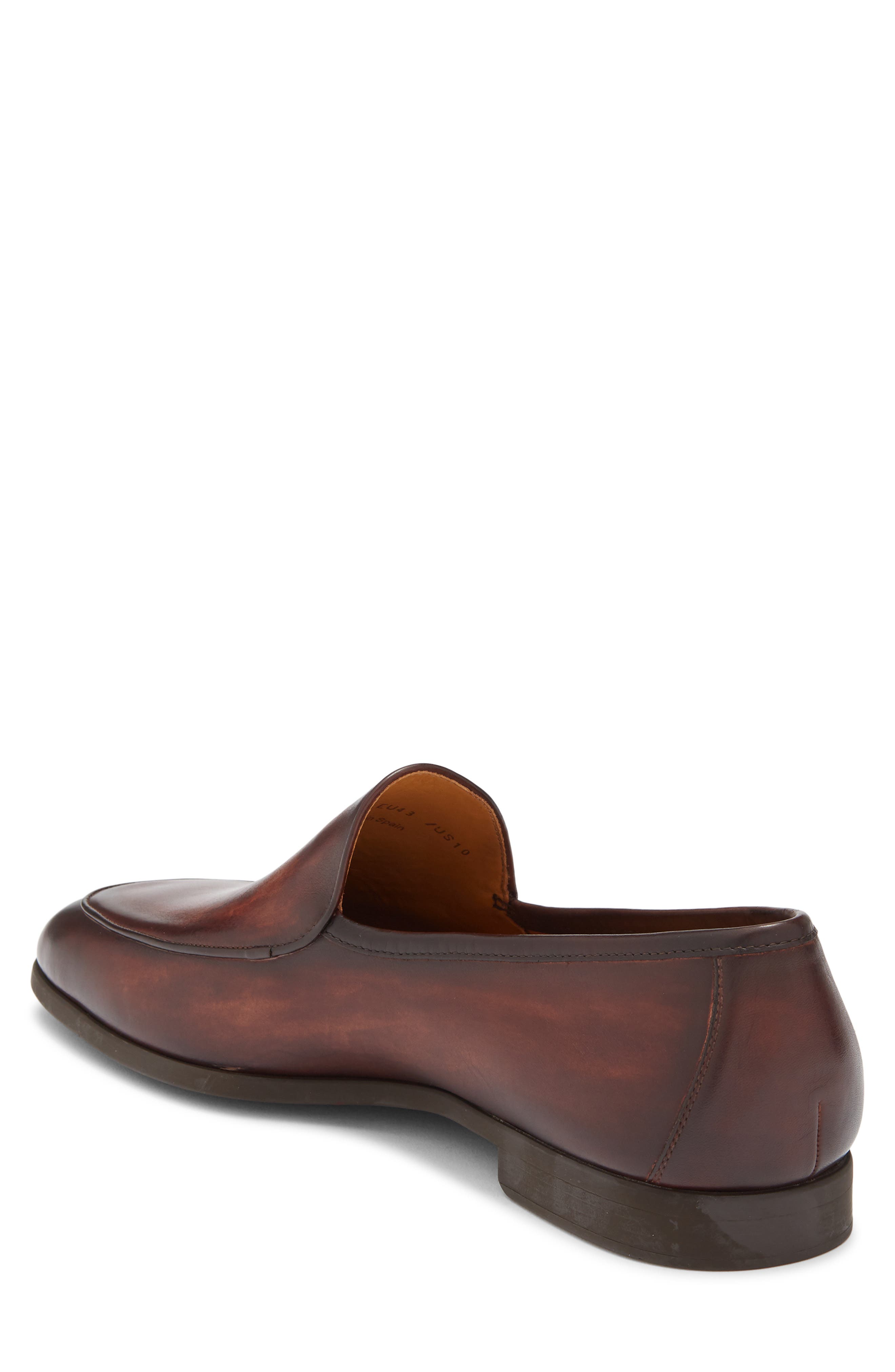 Magnanni Hiram Loafer, Alternate, color, Brown