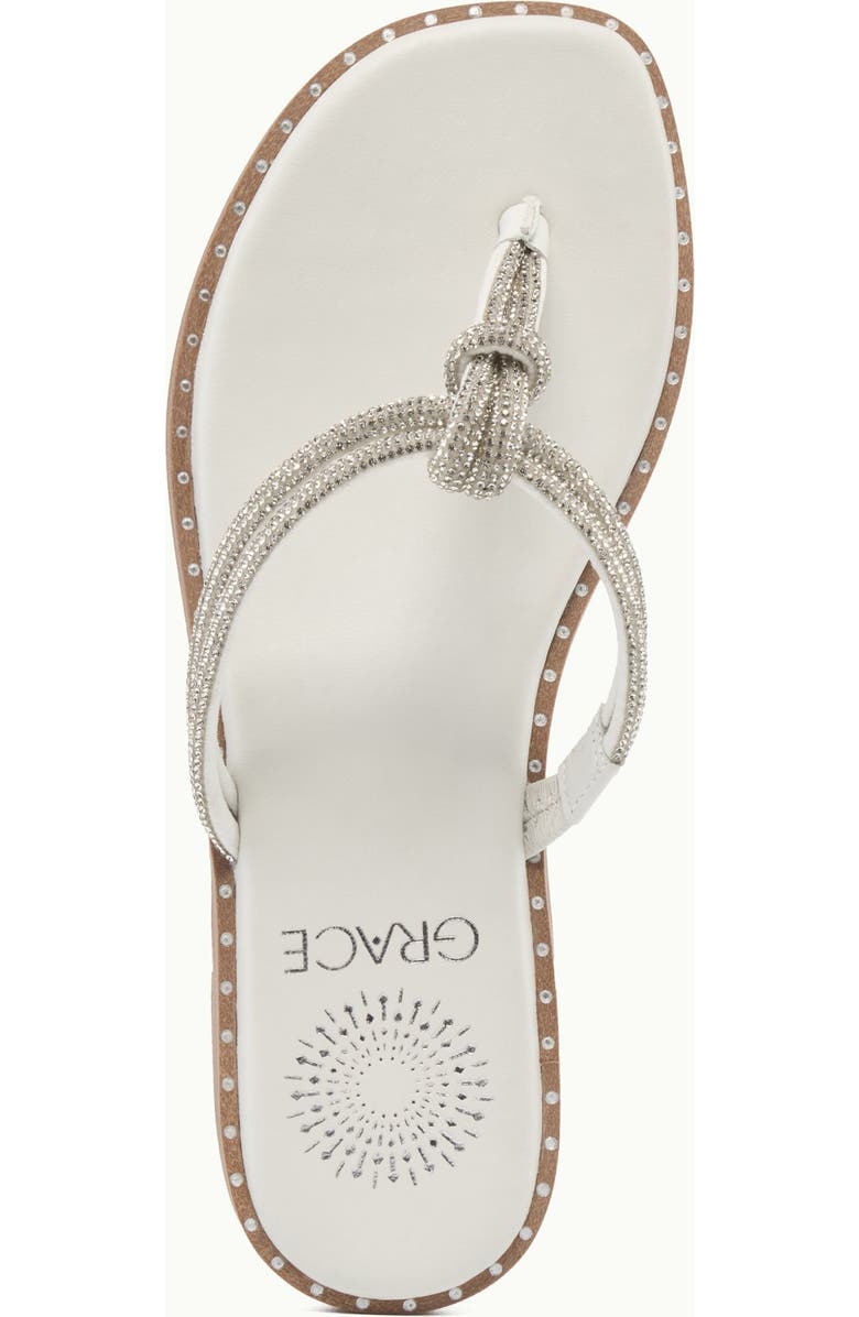 Grace Footwear Maldives Sandal, Alternate, color, Clear