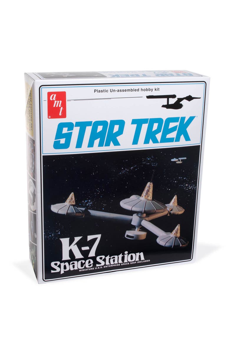 AMT Star Trek K7 Space Station 17600 Scale Model Kit, Main, color, Multicolored