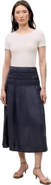 Rebecca Taylor Anya Ramie Skirt