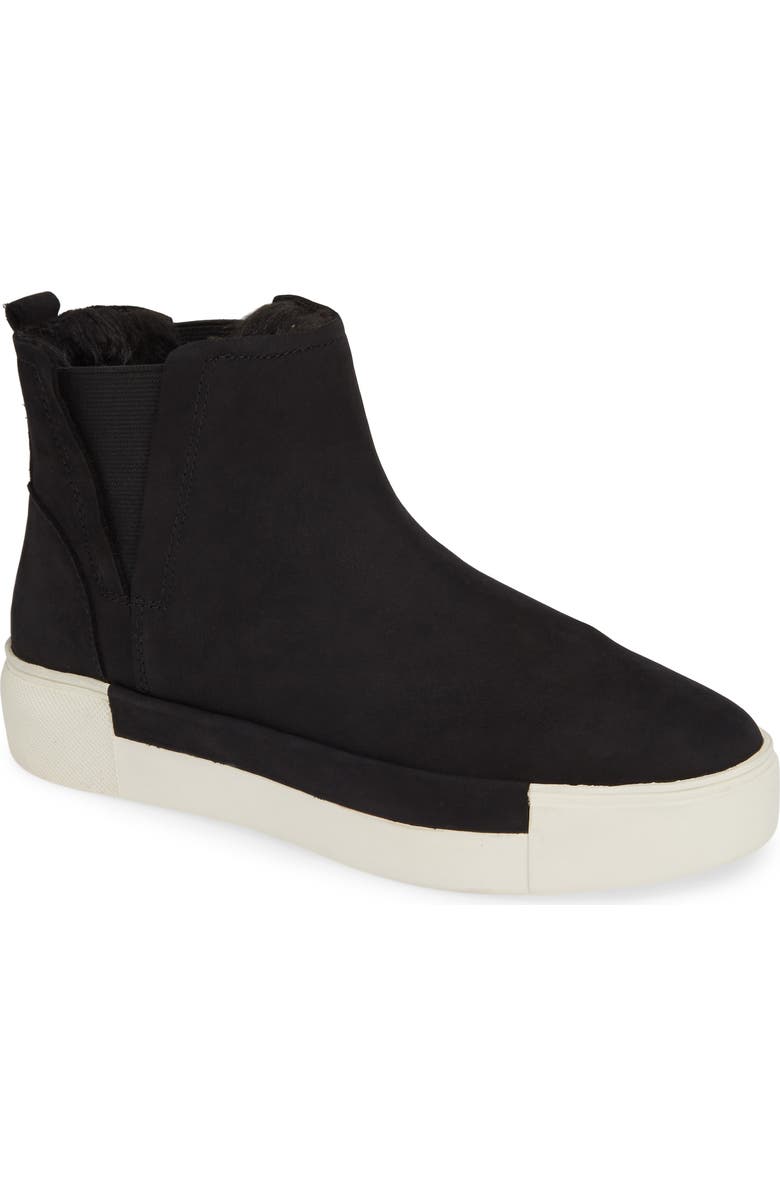 JSlides Val Faux Fur Lined Platform Sneaker, Main, color,