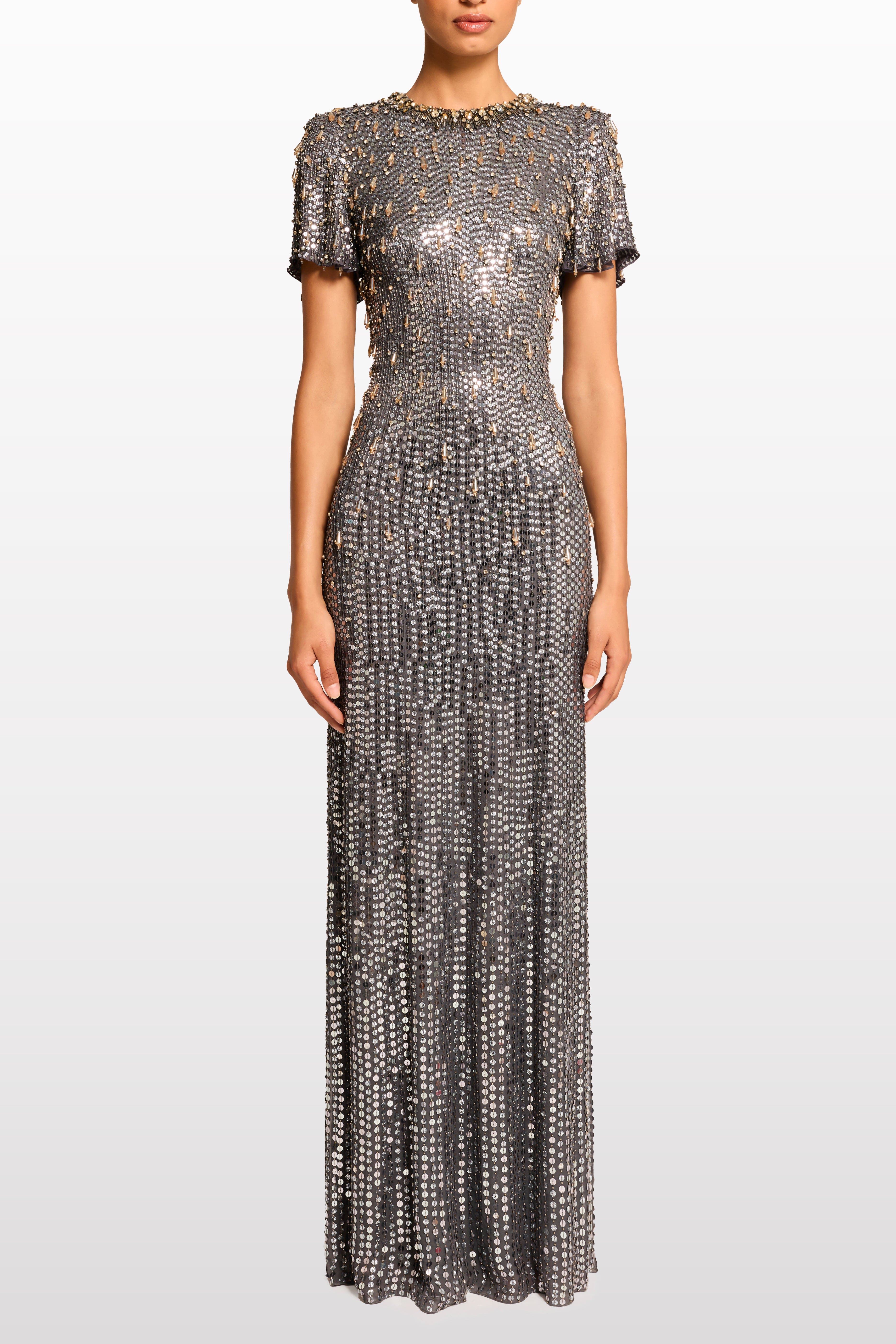 Serenity Sequin-Embellished Gown - image 2