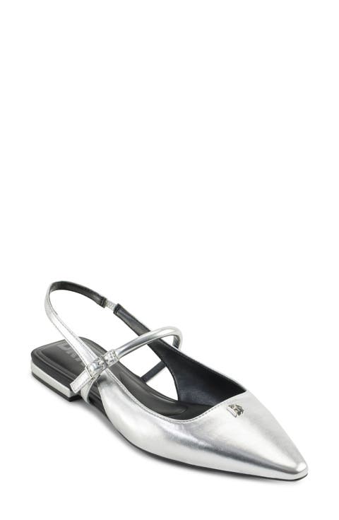 Cairo Slingback Pointed Toe Flat