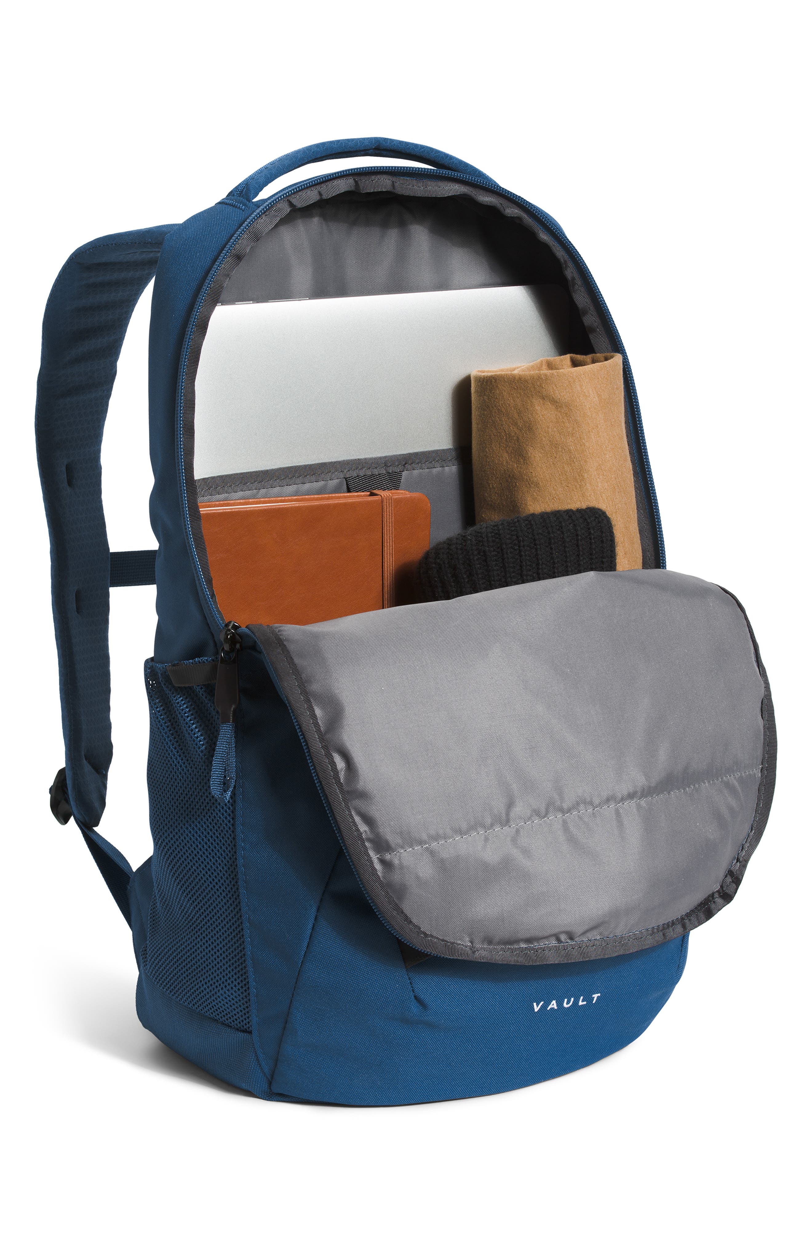Vault Backpack, Alternate, color, SHADY BLUE/ TNF WHITE-NPF