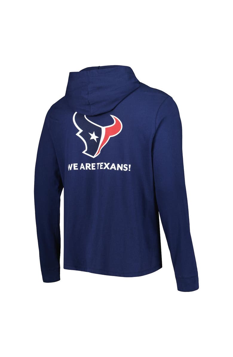 vineyard vines Men's Vineyard Vines Navy Houston Texans Local Long Sleeve Hoodie T-Shirt, Alternate, color, Navy