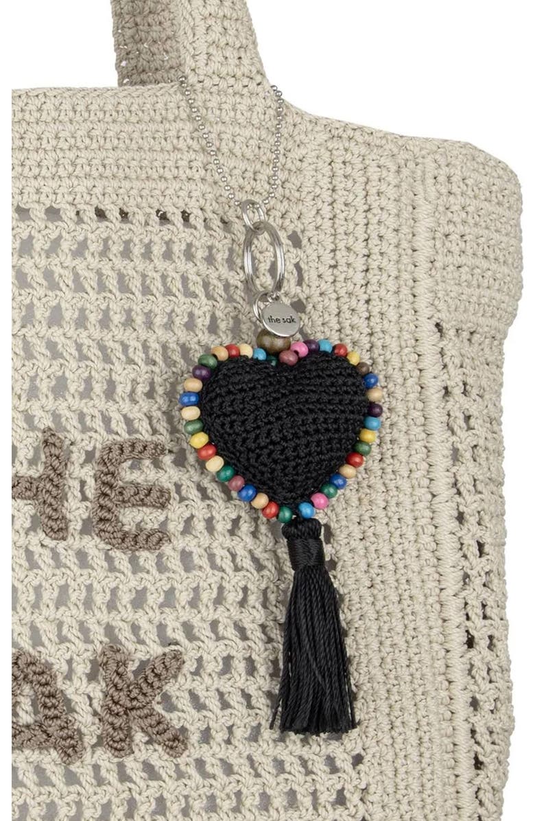 The Sak Yarnicharmz Crochet Heart Dangle, Alternate, color,