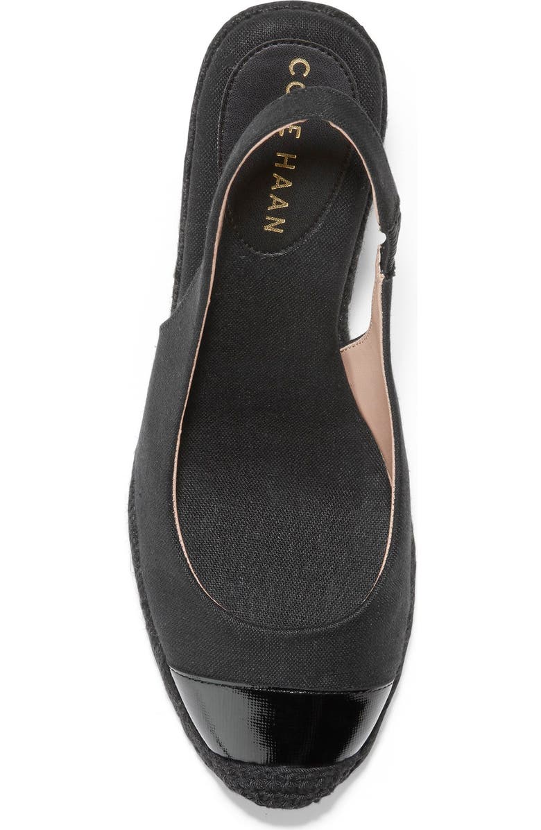 Cole Haan Cloudfeel Espadrille Wedge Slingback, Alternate, color,