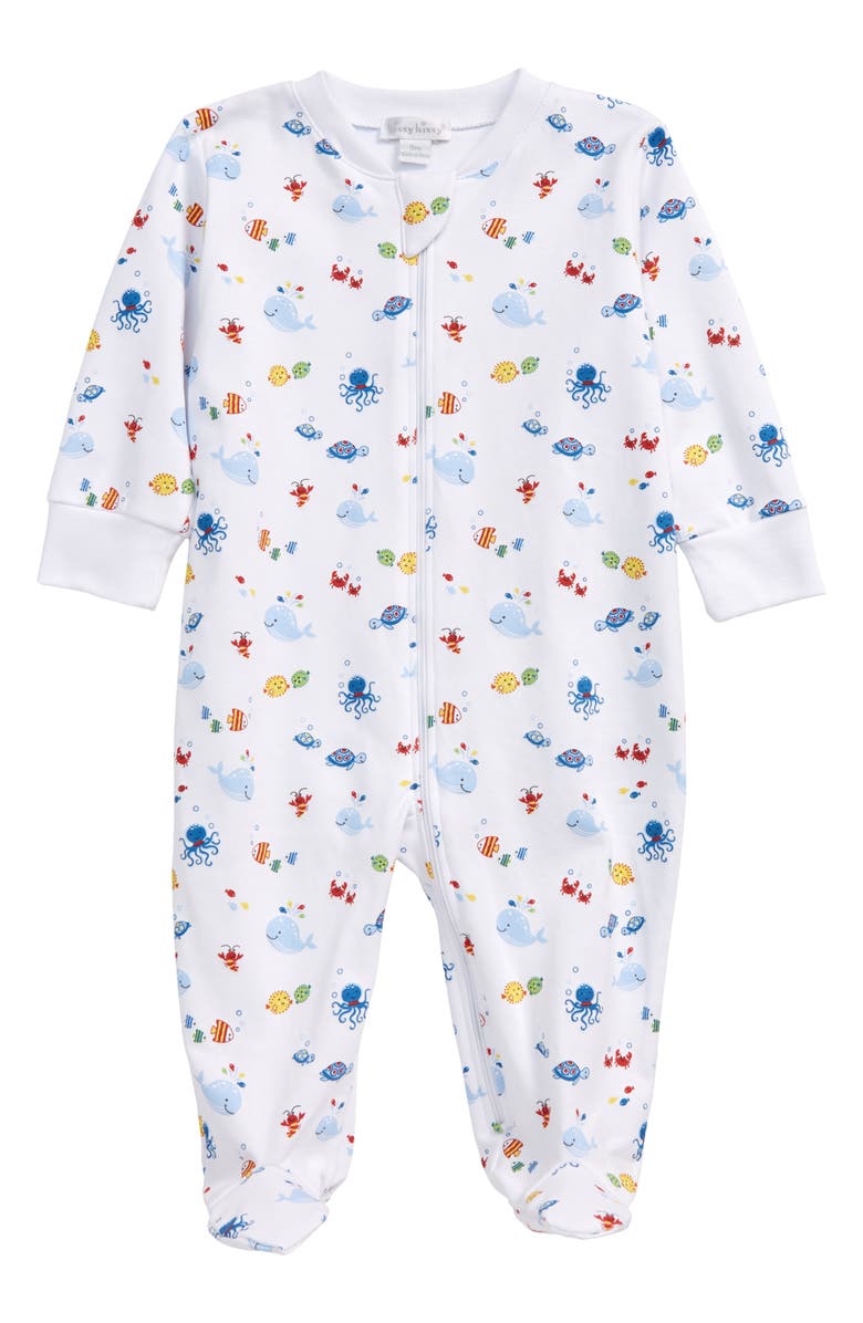 Kissy Kissy Summer Oasis Footie, Main, color, 