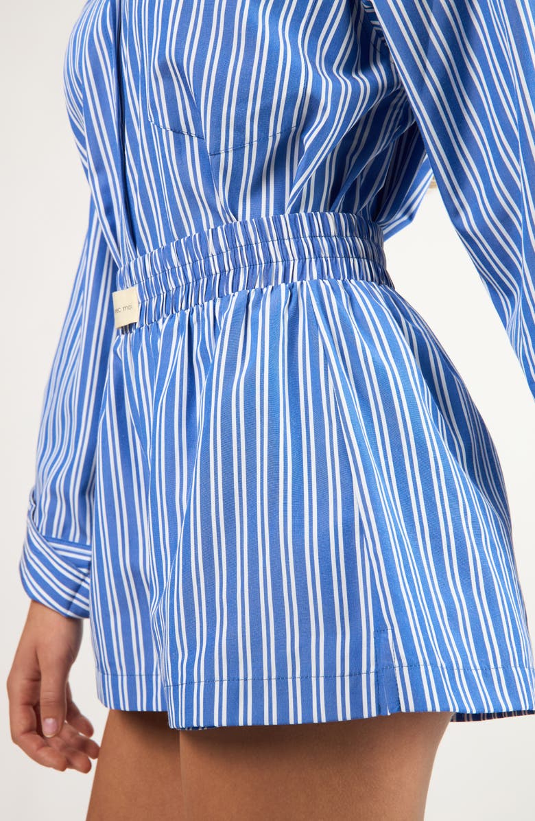 Viens Avec Moi Seaside Boxer Shorts, Alternate, color, Blue