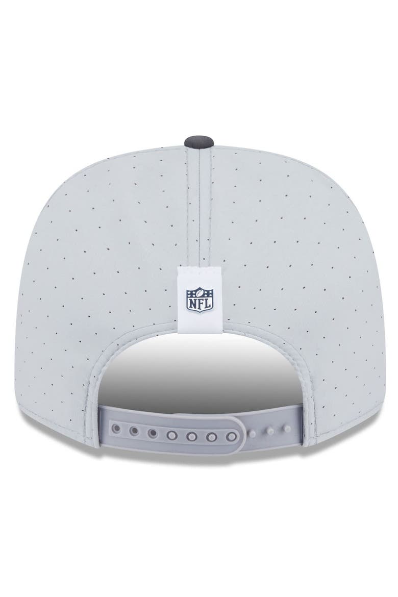 Men's New Era  Gray/Graphite Dallas Cowboys 2025 NFL Training Camp 9SEVENTY Adjustable Hat, Alternate, color, Gray