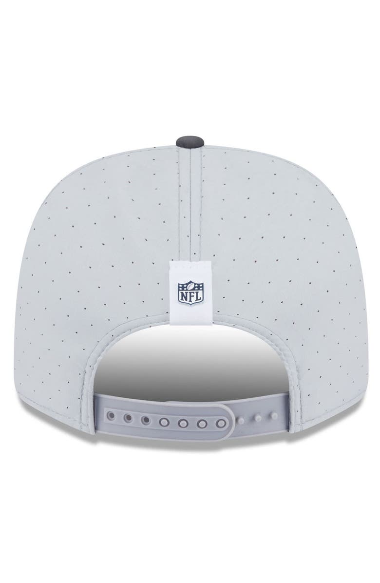 New Era Men's New Era Gray/Graphite Dallas Cowboys 2025 NFL Training Camp 9SEVENTY Adjustable Hat, Alternate, color, Gray