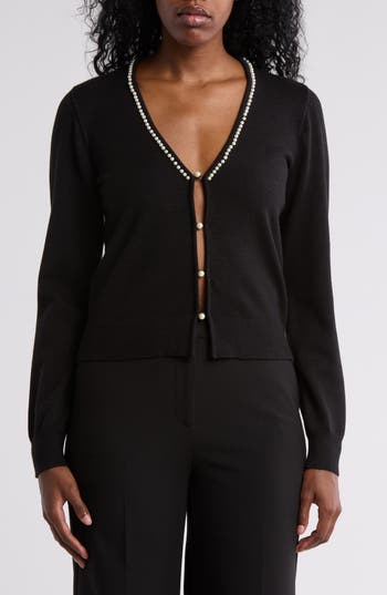 By Design Laurel Cardigan In Black