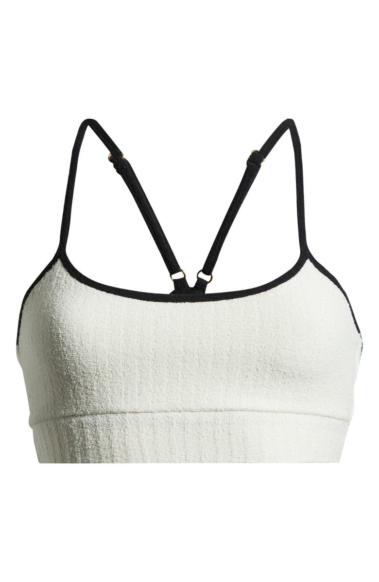 MONTCE Simple Rib Terry Bikini Top, Main, color,