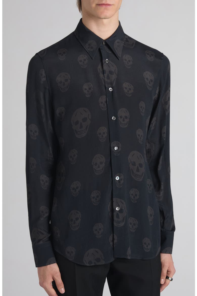 skull dress shirt Amazon.com: Vintage Skull Flower Mens Graphic Long Sleeve Button Down Shirt  Fashion Dress Shirt XS : Clothing, Shoes & Jewelry