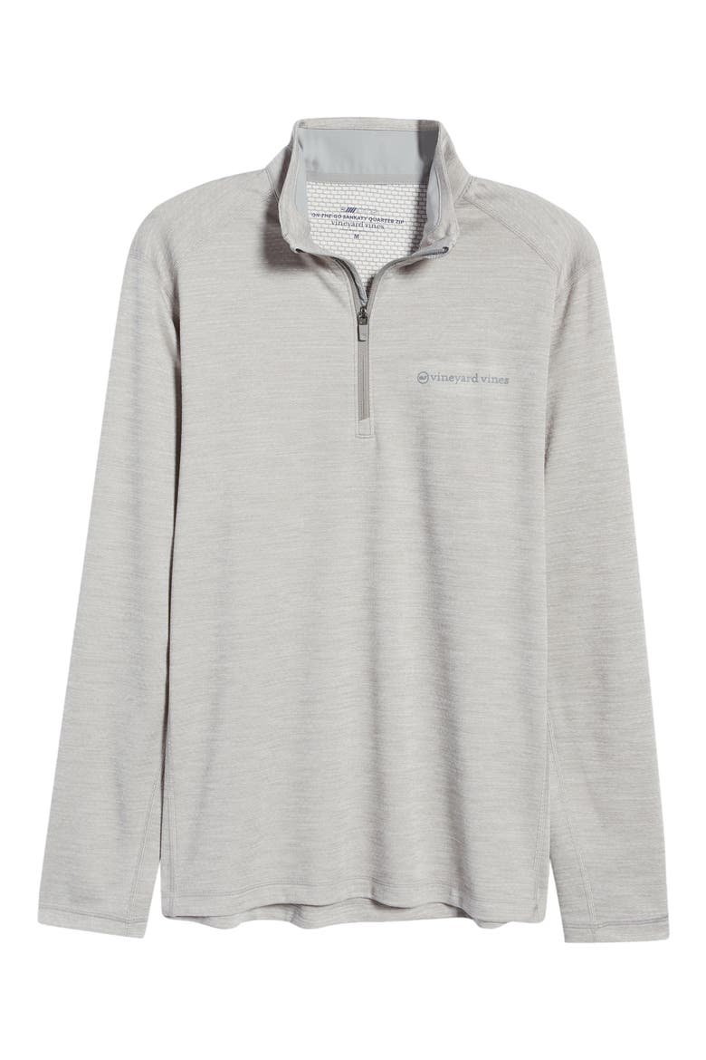 Men's Sankaty Performance Quarter Zip Pullover, Alternate, color, HAMMERHEAD