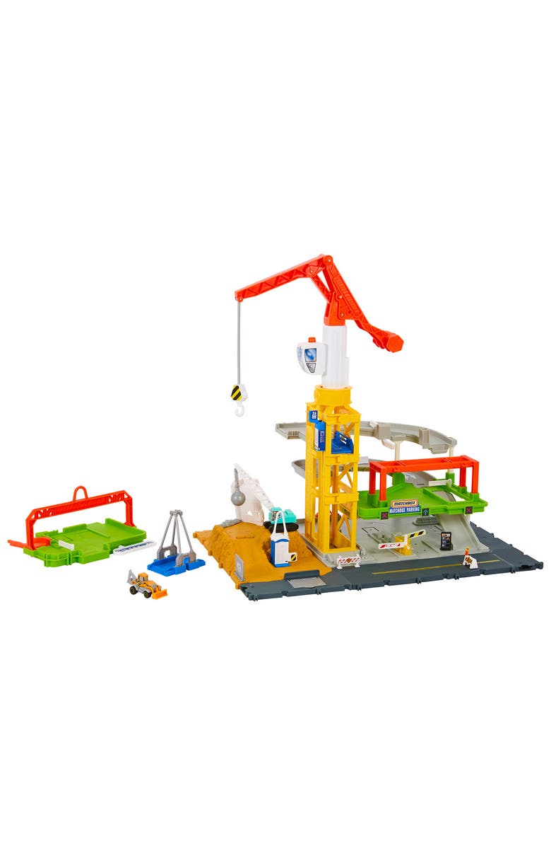 Mattel Matchbox Action Drivers Epic Construction Yard Playset, Alternate, color, 