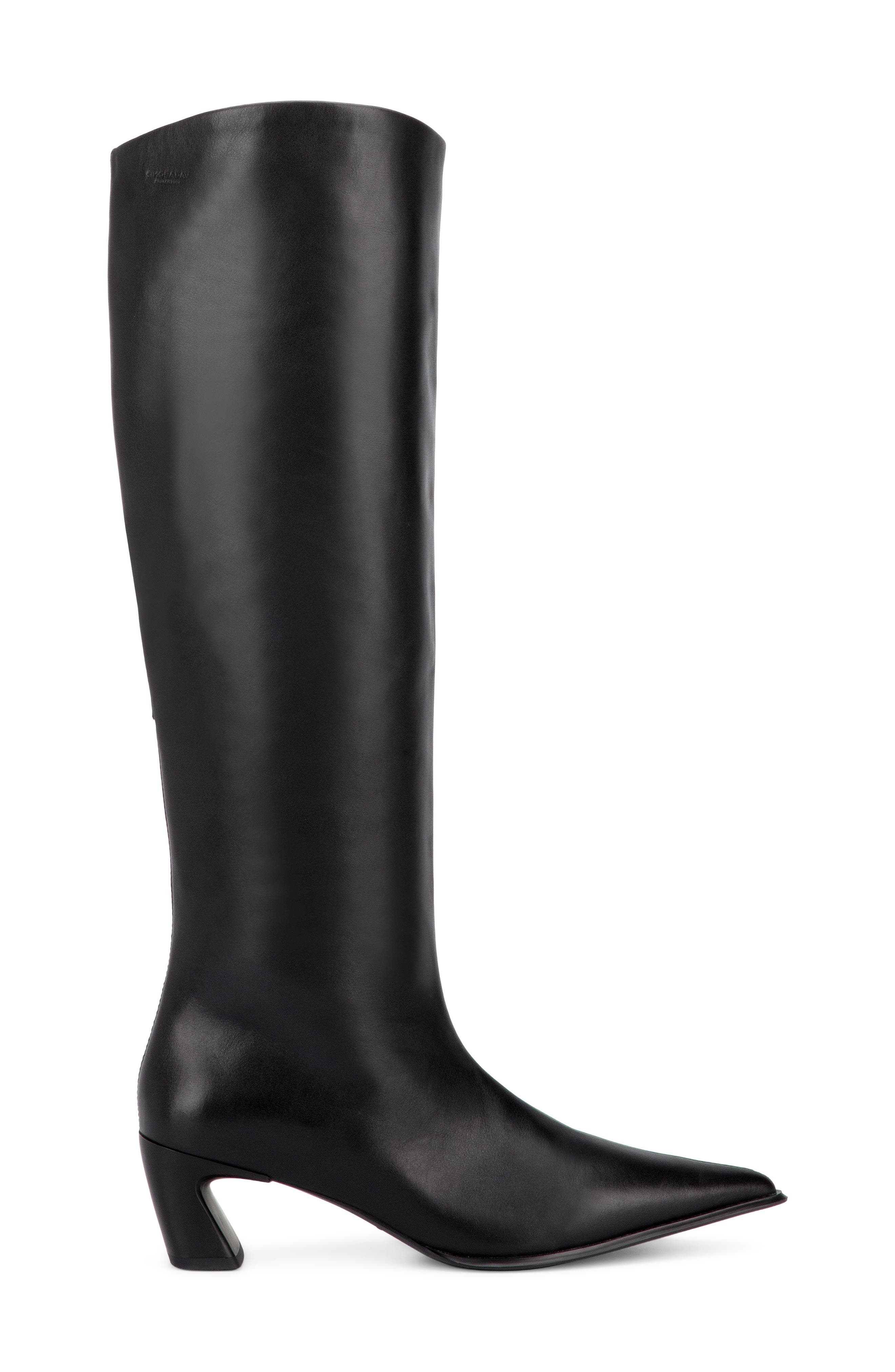 Ilona Knee High Boot, Alternate, color, BLACK
