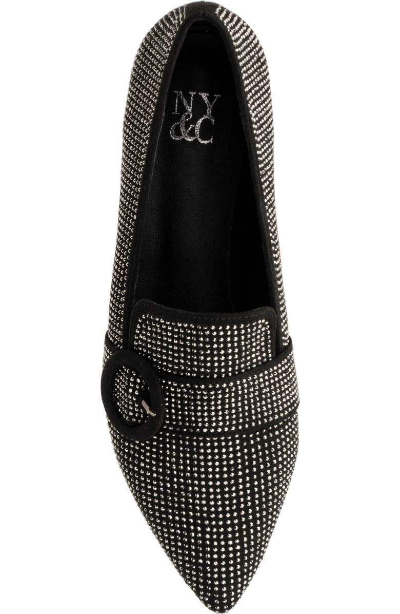 NEW YORK AND COMPANY Pam Embellished Loafer, Alternate, color,