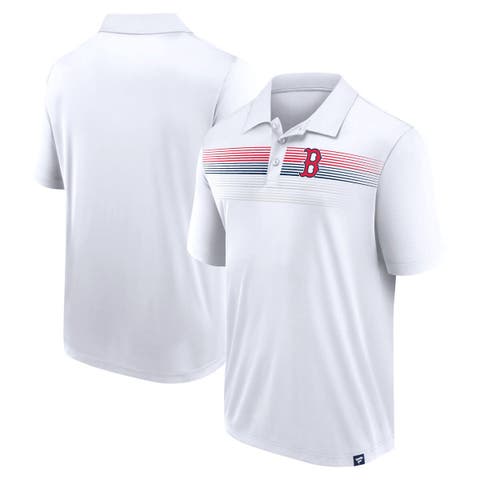 Men's Fanatics Branded White Boston Red Sox Victory For Us Interlock Polo
