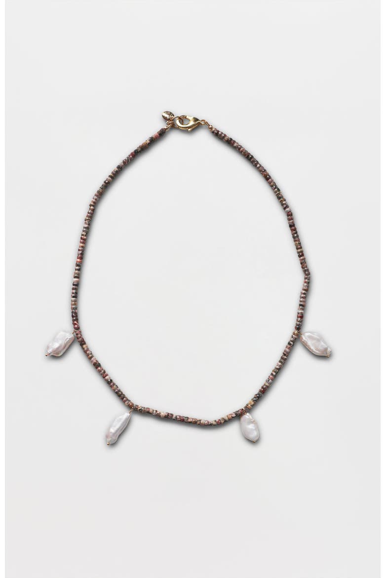 The Sirena Necklace, Main, color, Harbor Rose