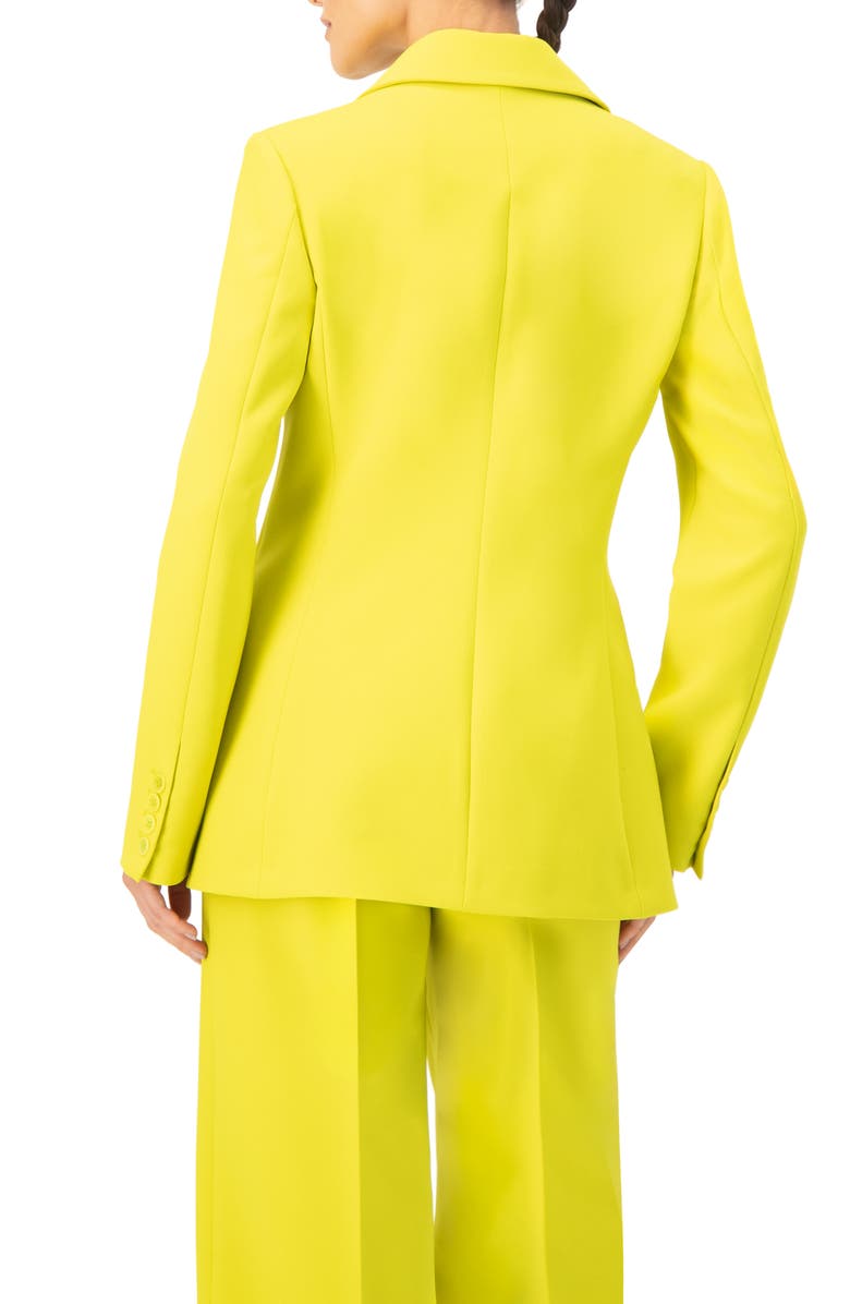 IVONNE Single-Breasted Tailored  Blazer, Alternate, color, Green