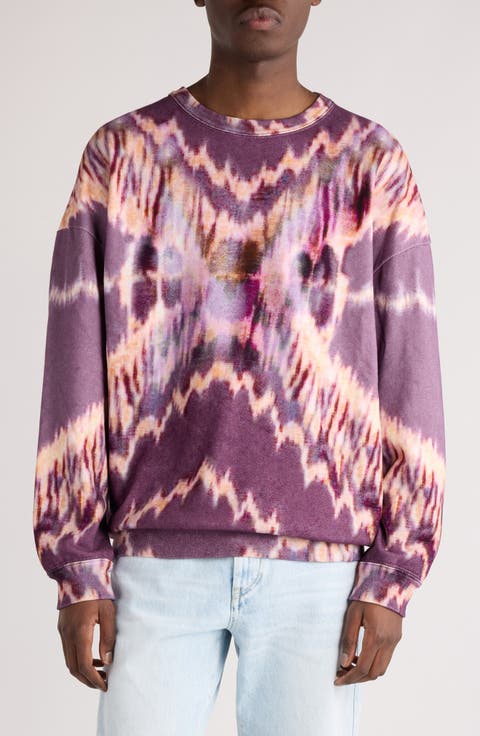 Dobbie Tie Dye Cotton Sweatshirt