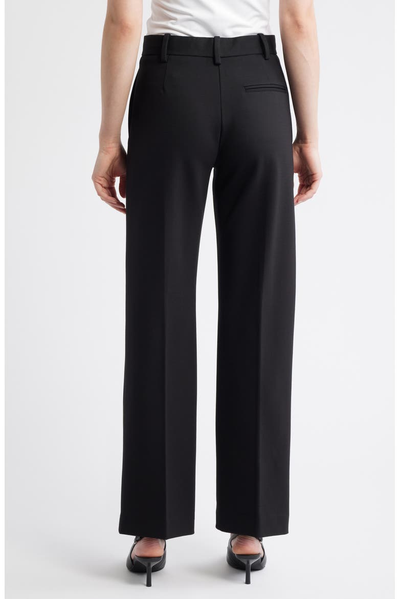 Straight Leg Pants, Alternate, color, BLACK