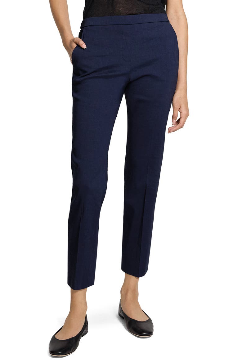 Treeca Pull-On Pants, Main, color, MIDNIGHT NAVY - RL0