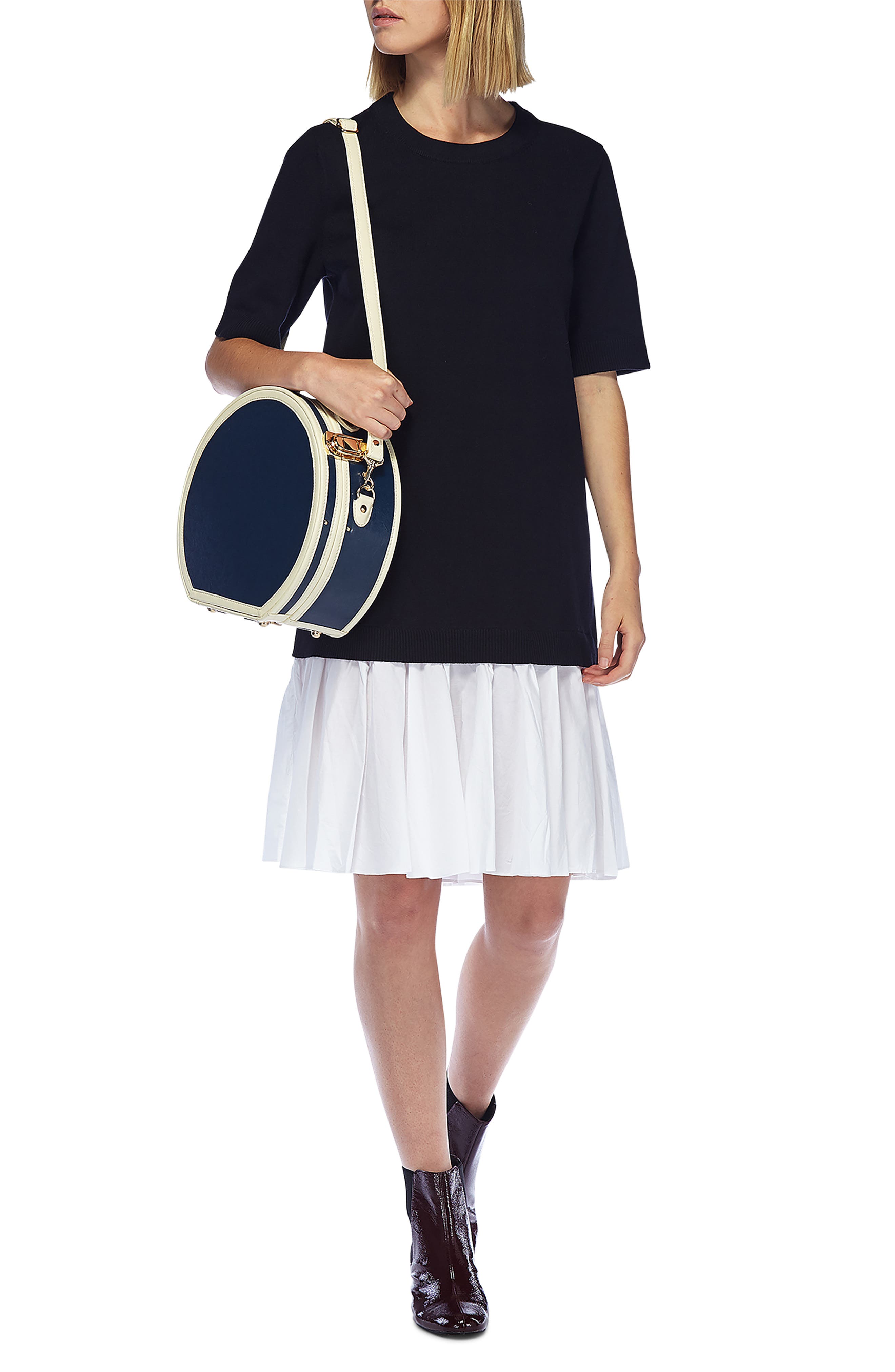 SteamLine Luggage The Entrepreneur Small Hatbox, Alternate, color, 