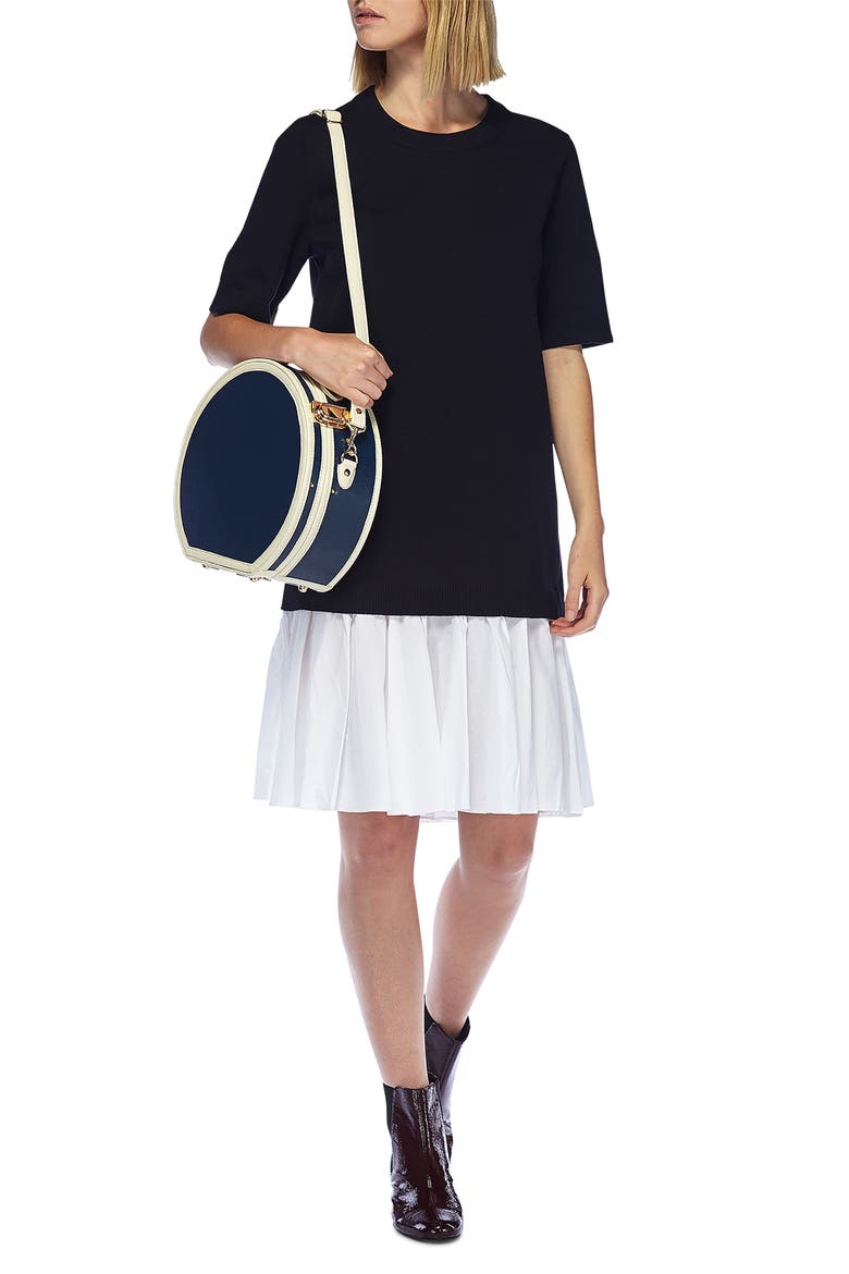 The Entrepreneur Small Hatbox, Alternate, color, NAVY