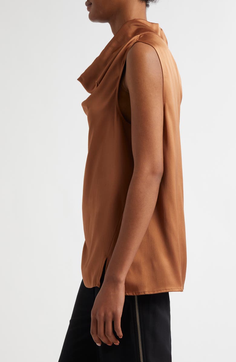 Reiss Atelier Manon Cowl Neck Sleeveless Satin Top, Alternate, color, 