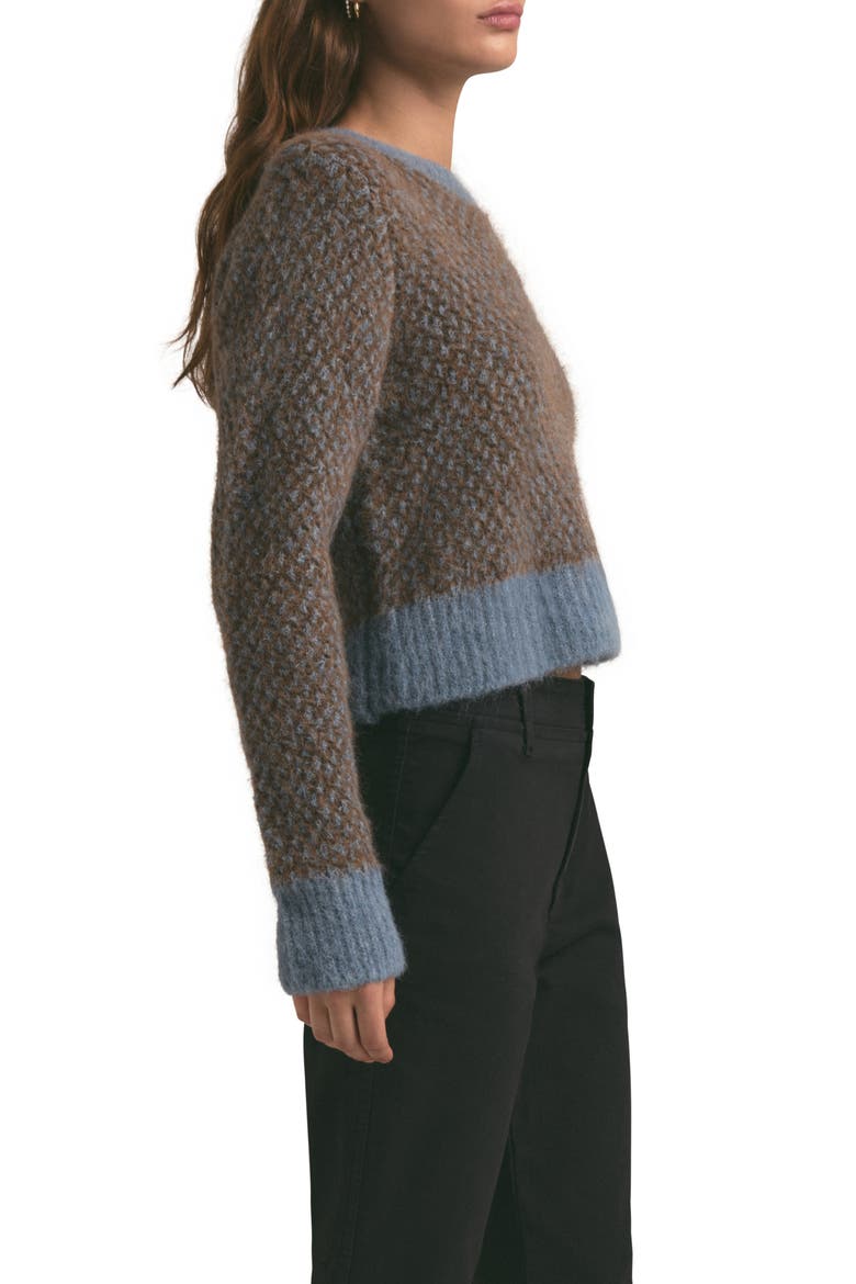 The Miles Alpaca Blend Sweater, Alternate, color, MACCHIATO MULTI