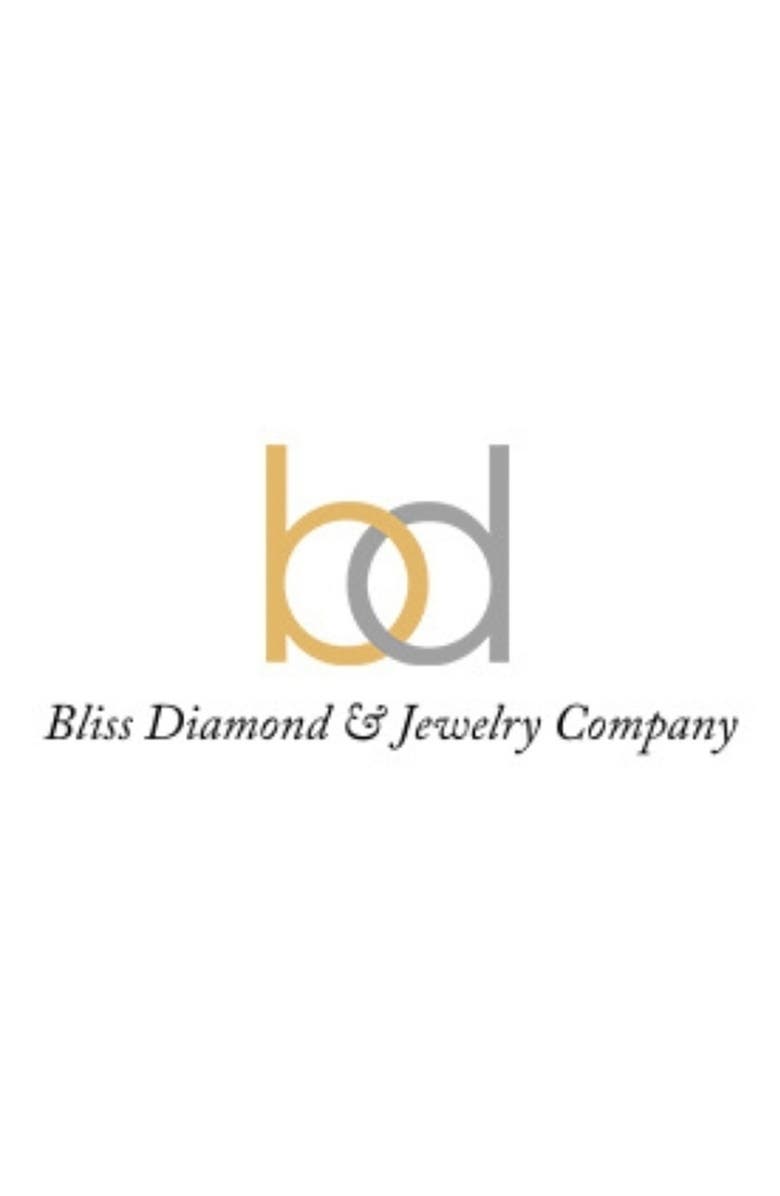 Bliss Diamond 1/5Ct Blue Diamond Pendant Lab Grown Necklace in 14k Gold, Alternate, color, 