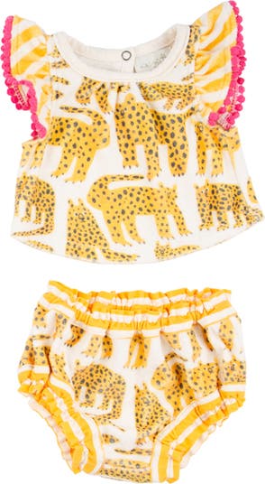 Yasi Cotton Gauze Top & Bloomers Set