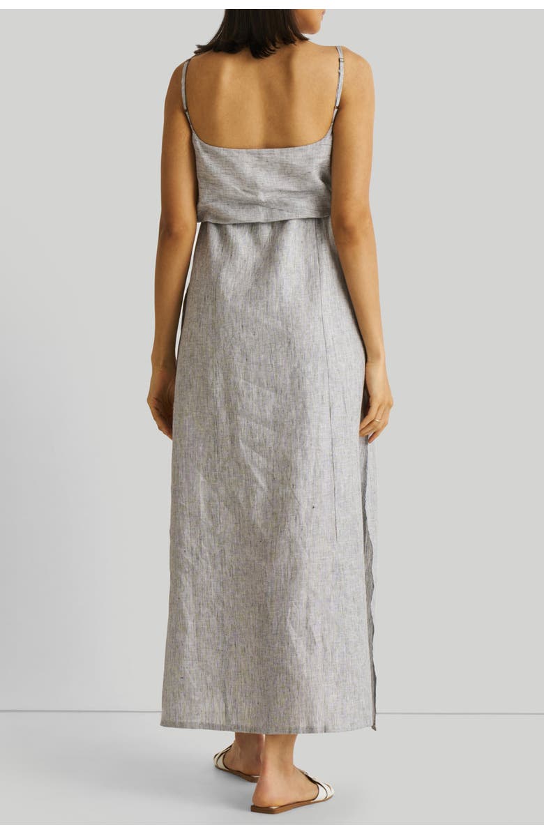Reistor Strappy Maxi Dress, Alternate, color, Pin-Striped