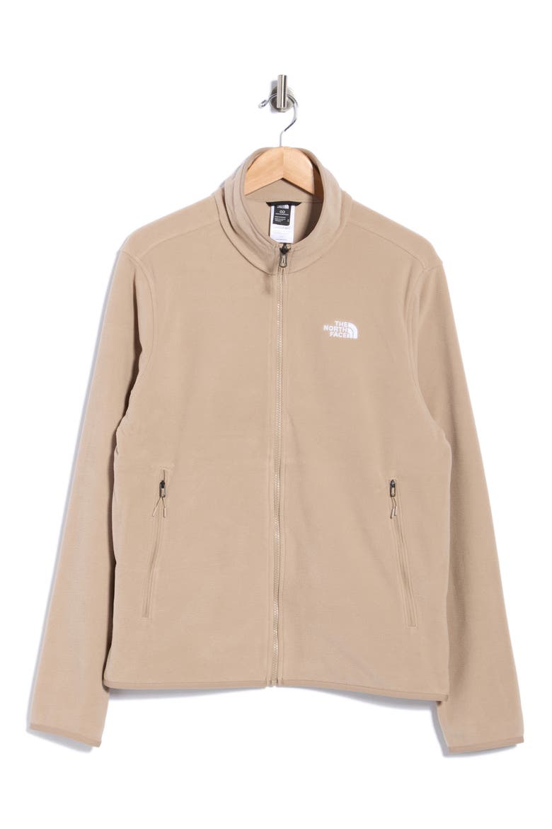 Glacier Fleece Full Zip Jacket, Main, color, MUSHROOM GREY