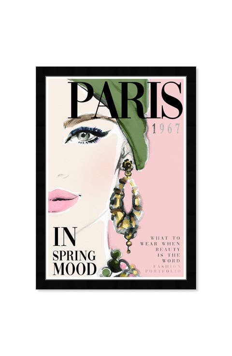 Wynwood 'Cover Paris' Framed Wall Art