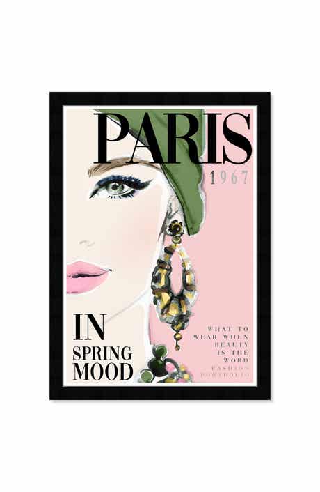 Wynwood Studio Wynwood 'Cover Paris' Framed Wall Art