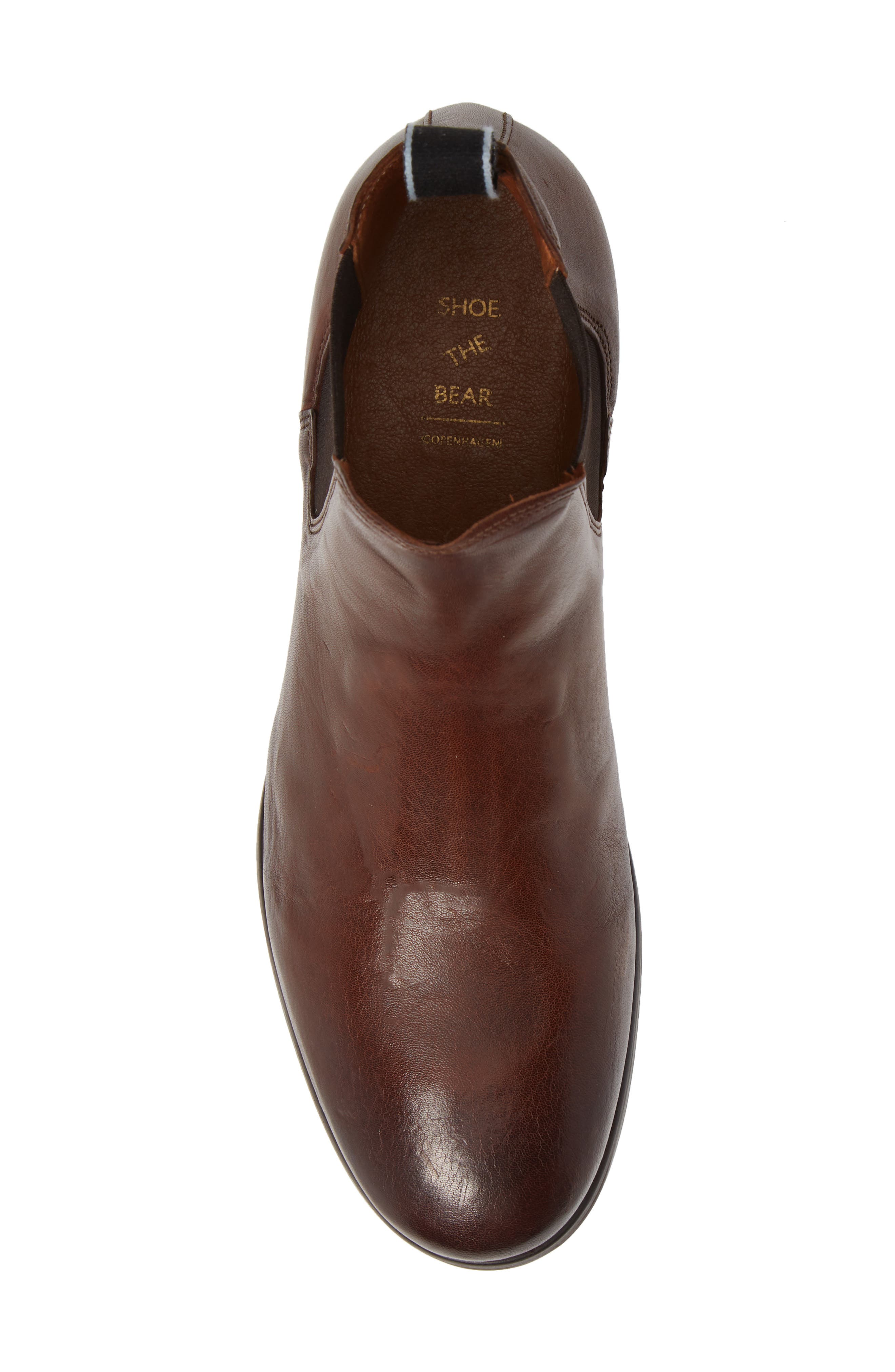 Arnie Chelsea Boot, Alternate, color, BROWN LEATHER
