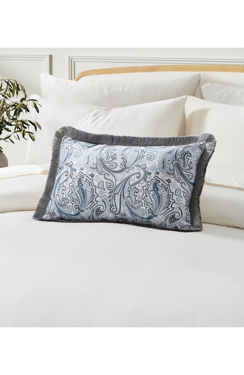 Ted Baker Paisley Velvet Accent Pillow, Alternate, color,