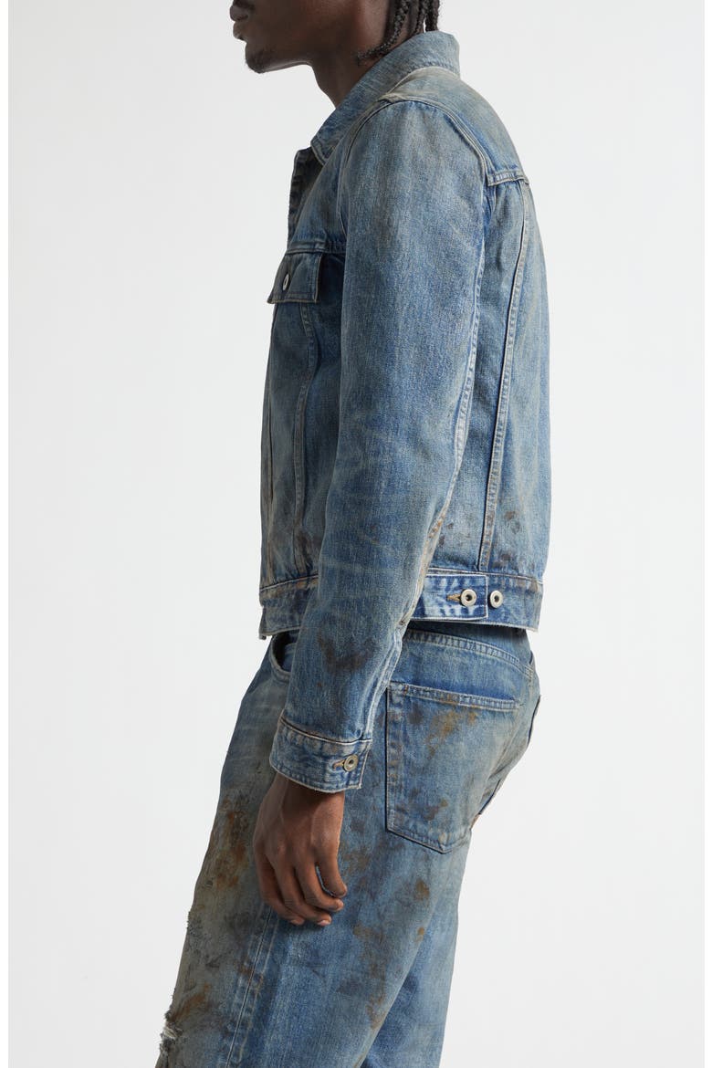 Denim Trucker Jacket, Alternate, color, VINTAGE WASH