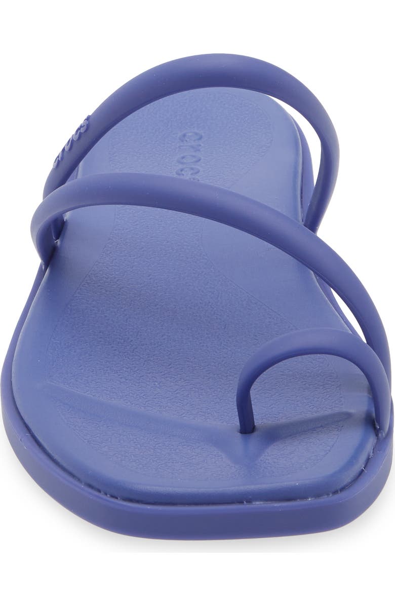 CROCS Miami Toe Loop Sandal, Alternate, color, Sapphire