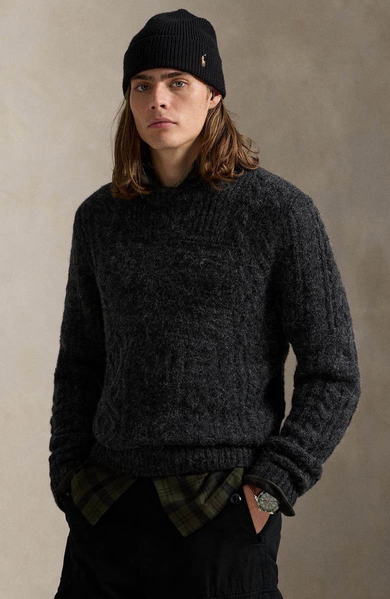 Polo Ralph Lauren Alpaca & Wool Blend Sweater, Alternate, color,