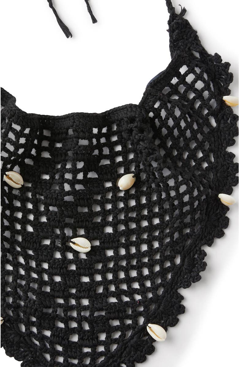 Cotton On Crochet Bandana, Alternate, color, 