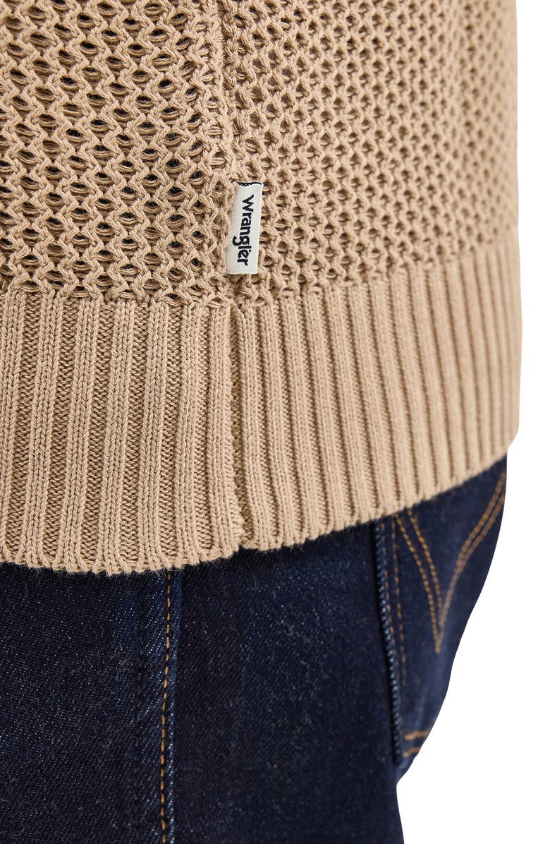 Wrangler Crewneck Sweater, Alternate, color, Timberwolf