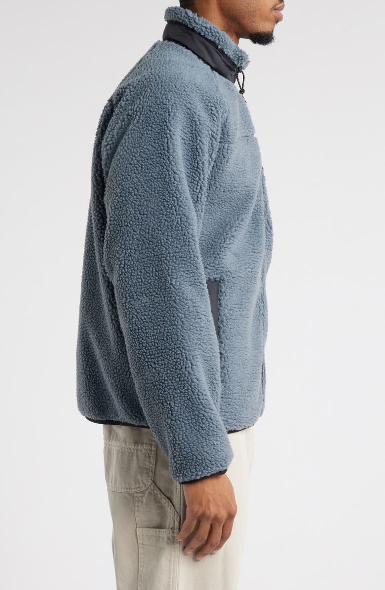 Carhartt Work In Progress Prentis Camo Fleece Jacket, Alternate, color, Dove Grey / Black