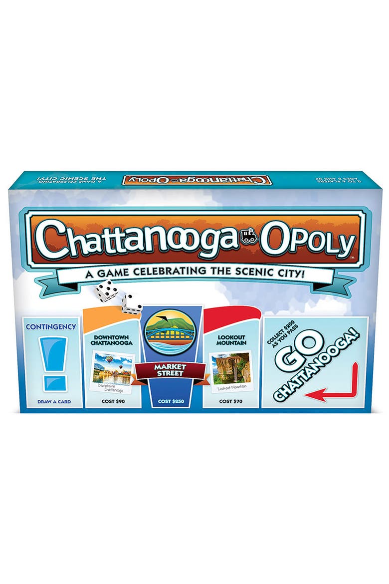 Chattanoogaopoly Monopoly Board Game, Alternate, color, Multicolored
