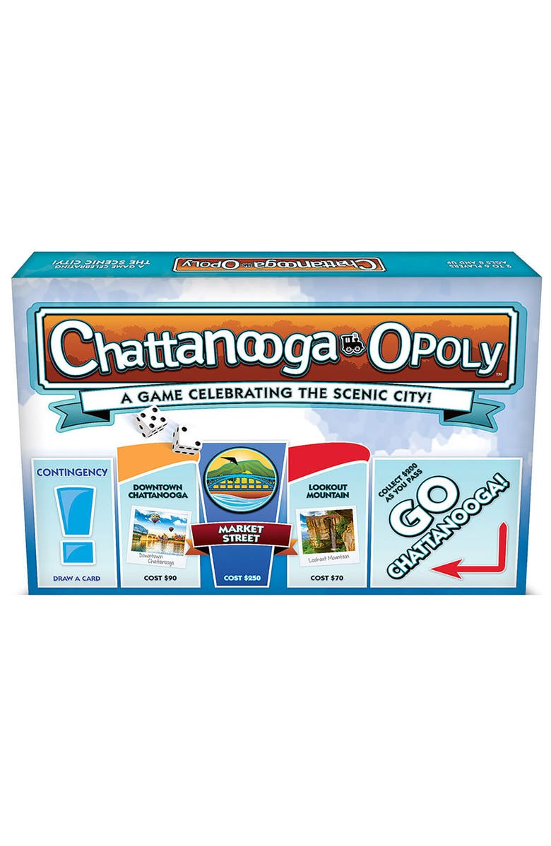 Late for the Sky Chattanoogaopoly Monopoly Board Game, Alternate, color, Multicolored