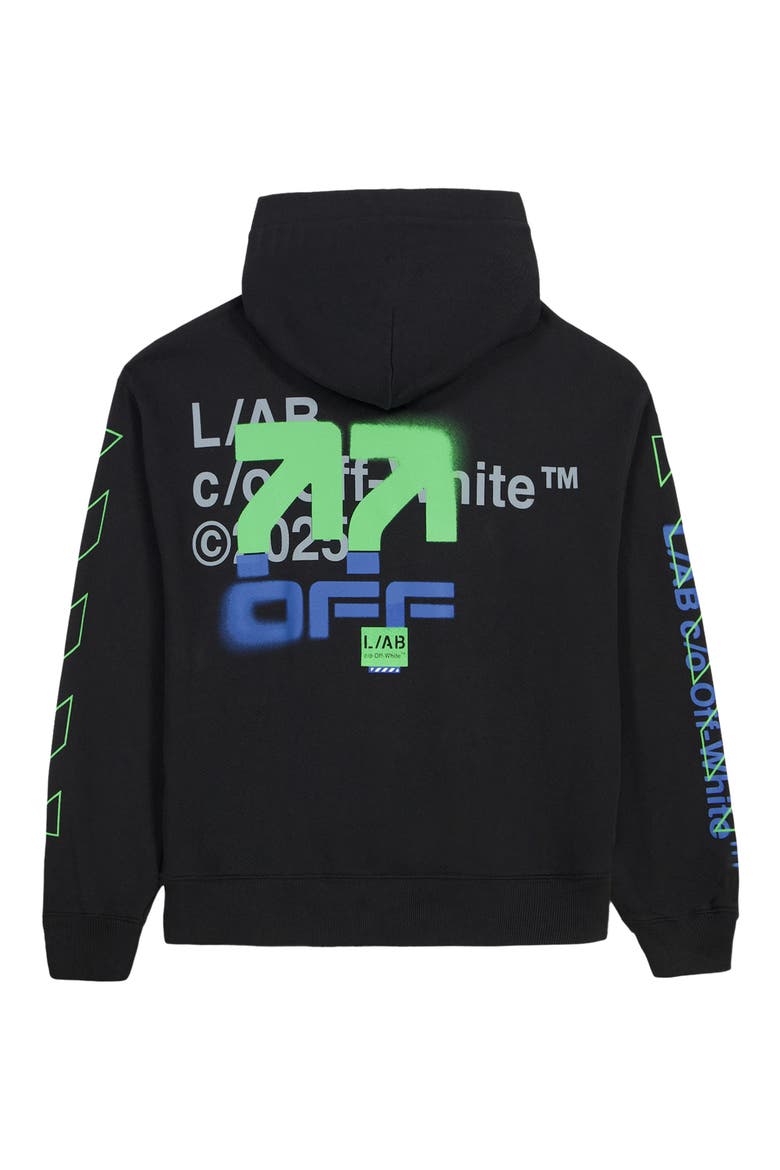 Off Active Hoodie, Alternate, color, BLACK