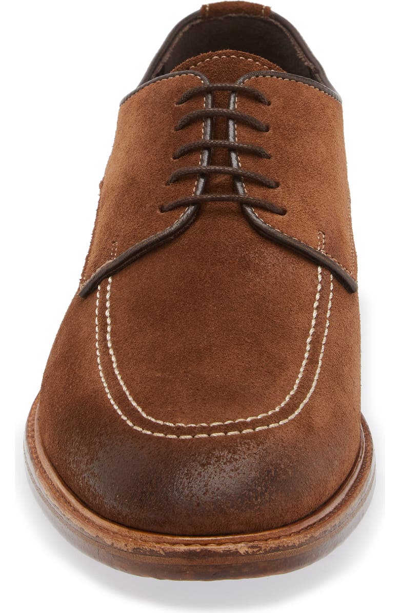 Crosby Square Croft Apron Toe Derby, Alternate, color, Cigar Suede